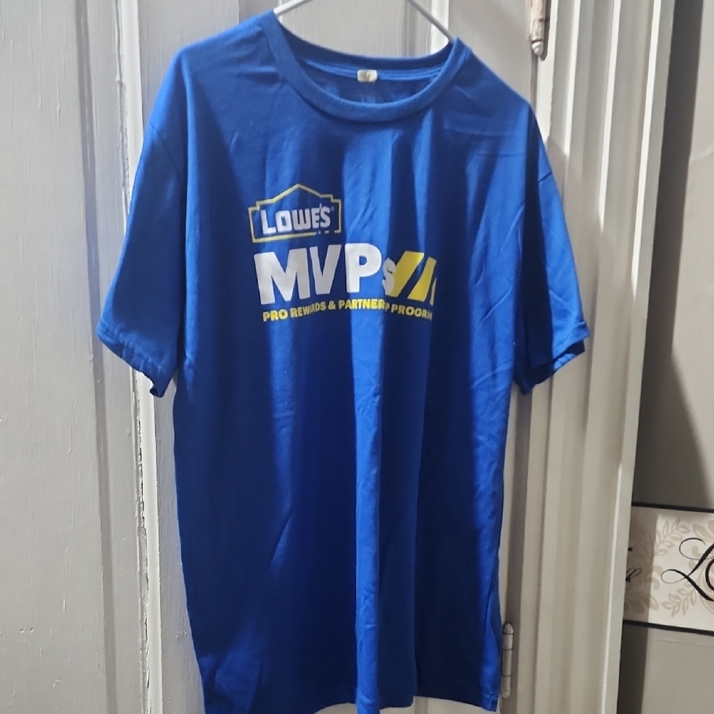 Lowe's Blue MVP T-Shirt XL